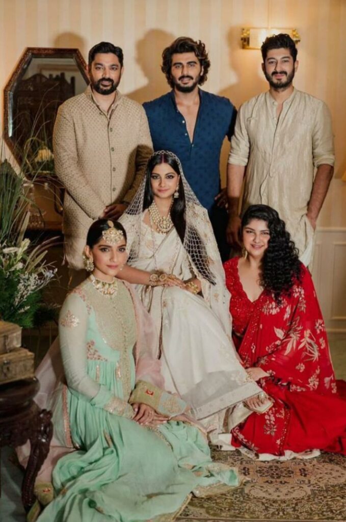 Arjun Kapoor with family