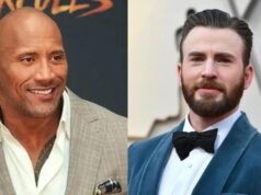 Chris Evans and Dwayne Johnson come together for Amazon’s holiday movie