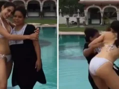 People question ‘how is it funny?’ after Sara Ali Khan pulls a spot girl into a pool in a ‘worst prank’ video