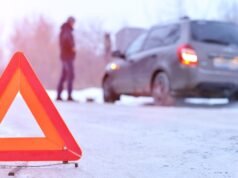 Ran over twice by a car, a woman mistaken for a lump of snow survives uninjured