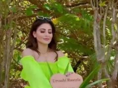 Urvashi Rautela Intents To Plan 100 Tress Each Year On Her Birthday To Protect The Environment- Check Out The Video
