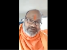 During the Karnataka Hijab debate, an old video of a Bangladeshi priest attacking Yati Narsinghanand has gone viral