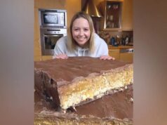 Woman Creates Giant Chocolate Bar, Surprisingly Amazes Internet Viral Video