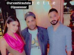Urvashi Rautela and Sharad Pawar’s grandson Jay Pawar’s picture goes viral from Burj-Al-Arab international show Urvashi Rautela