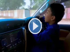 In Pakistan, an 8-year-old drives a Toyota Fortuner in a viral video.