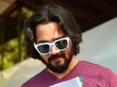 Bhuvan Bam poses with the screenplay for Disney+ Hotstar’s Taaza Khabar, his OTT debut. Bhuvan Bam