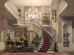 In a new museum exhibit, movie backdrops take center stage