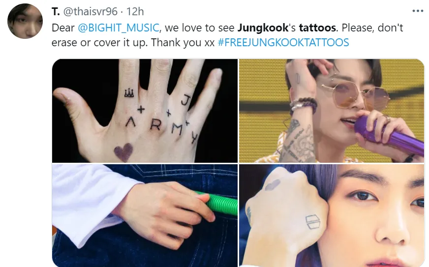 How to Draw BTS Army Hand Tattoo BTS Jungkook Hand Drawing Jungkook Army  Tattoo Sketch 정국  YouTube