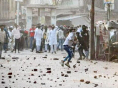 The police operation against Kanpur’s “rioters” in this viral video does not take place around midnight. Viral