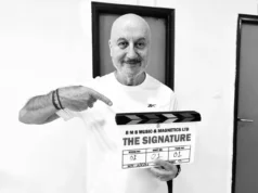 “The Signature,” Anupam Kher announces the title of his 525th movie after fans’ poll The Signature