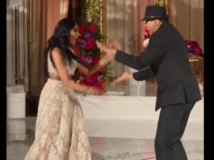 While performing to a Bollywood song with his daughter, father sets the dance floor on fire. View a video that has gone viral Bollywood