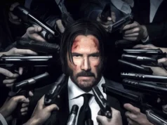 How the notion of the nice man with a gun is supported in Hollywood Hollywood