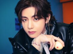 The most popular Asian celebrity in the world is BTS member V. BTS