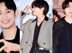 Lee Min Ho, Kim Soo Hyun, and V from BTS attend the Broker premiere in Seoul. Cannes Film Festival