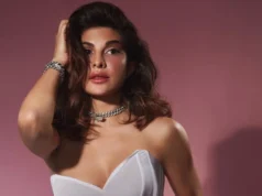 Jacqueline Fernandez, a Bollywood actress, releases the first poster for her most recent Hollywood movie. Hollywood