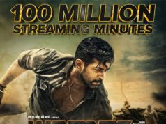 100 million OTT streaming minutes are spent watching the Arun Vijay film Yaanai