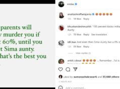 Sima Aunty: Indian parents will murder you if……read what Vir Das has to say