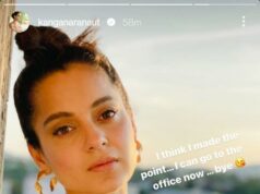 What a woman chooses to wear or ignores wearing is totally her business, according to Kangana Ranaut