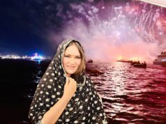 &TV’s Happu Ki Ultan Paltan’s Dabangg Dulhania, aka Kamna Pathak, visits Kashi Nagri during Dev Deepawali