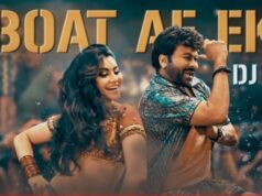 Urvashi Rautela termed blockbuster by Ram Charan as her boss party from Waltair Veerayya trends on No.1 position worldwide