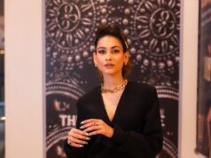 All that glitters is surely Aneri Vajani’s Spark in a Silver Sequin Dress