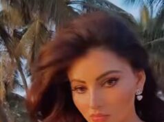 Urvashi Rautela grooves to Shahrukh Khan & Deepika Padukone’s besharam rang and fans are loving it