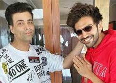 Karan Johar congratulates Kartik Aaryan’s ‘Shehzada’ team after trailer release.