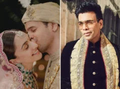 Karan Johar was at Kiara Advani-Sidharth Malhotra’s “Mandap of Mohabbat.”