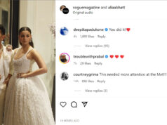 Deepika Padukone showers affection on Alia Bhatt days after Met Gala, is that damage control?