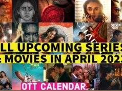 Bookmark your OTT calendar with the following new movies and shows.