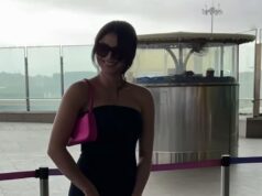 Urvashi Rautela looks perfect like margot robbie barbie film at airport