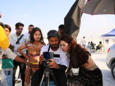 Nikita Rawal dazzles in black in her ‘on location’ snaps, fans wonder what she’s shooting for