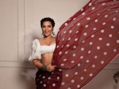Baho Mein Chale Aao: Shama Sikander is slaying true-blue retro vibes in a red polka-dot saree, are you ready to fall in love?