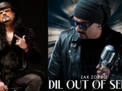 “I believe that my music can bring a unique dimension to Bollywood films.” says Zak Zorro on his to be released Album “Dil Out of Sense”