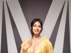 Tanishaa Mukerji gives major fitness goals at a recent fashion show, sizzles like quintessential vogue queen in yellow flowy outfit