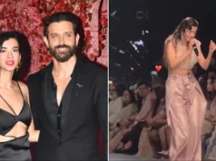Hrithik Roshan gives a shoutout to girlfriend Saba Azad’s recent ramp walk.