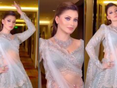 Urvashi Rautela Stuns in Anjalee and Arjun Kapoor’s Exquisite Bridal Creation The Entire Look Cost This Whopping XXXX Amount