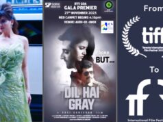 After Acclaiming Massive Success At Toranto International Film Festival, Urvashi Rautela’s Movie Dil Hai Gray to be Premiered at the International Film Festival Of India GOA