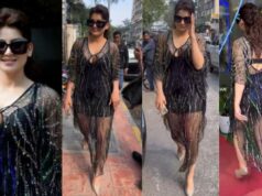 Urvashi Rautela Gets Spotted In A Never Seen Before Look, Shines Bright In Bling Empire’s Transparent Outfit Worth 15K