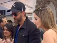 Hrithik Roshan, ex-wife Sussanne Khan attend an event together ahead of Fighter’s trailer release.