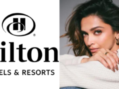 Deepika Padukone is the global brand ambassador for Hilton hotels now.