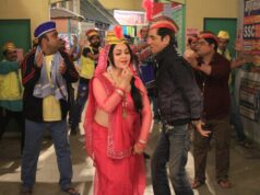 Aasif and Shubhangi’s ‘Paan Party’ on Bhabiji Ghar Par Hai set