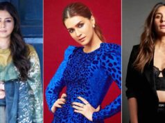 Kareena Kapoor, Tabu and Kirti Sanon are all set for their flight to take off.