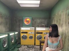 Giorgia Andriani Stuns with Unique Art Exhibition Pictures In A Sexy Lace Cord-set Top And Baggy Pants