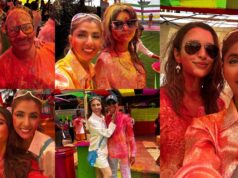 Actress Jyoti Saxena Paints The Instagram With a Rainbow Of Colours – Check pictures from her biggest Holi bash.