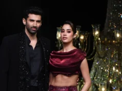 Janhvi Kapoor and Aditya Roy Kapur looking great at the Lakme Fashion Week Day 5.