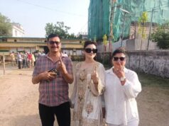 Urvashi Rautela casts her vote in her hometown, Uttarakhand for the ongoing Lok Sabha Elections 2024, shares a special message for the future of Indian democracy after casting her vote early in the morning at 6:45am !