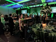 Gugni Gill Panaich attends the prestigious Glamour in Eden for SickKids, looks ravishing and heartwarming in her shiny outfit