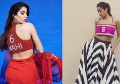 Janhvi Kapoor styled herself for the promotions of Mr. and Mrs. Mahi.