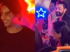 Aryan Khan wraps up shoot of directorial venture, ‘Stardom’, cuts a huge cake.